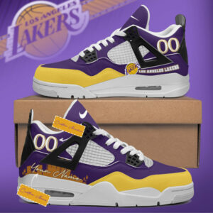 Nike Air Jordan Retro 4 Lakers